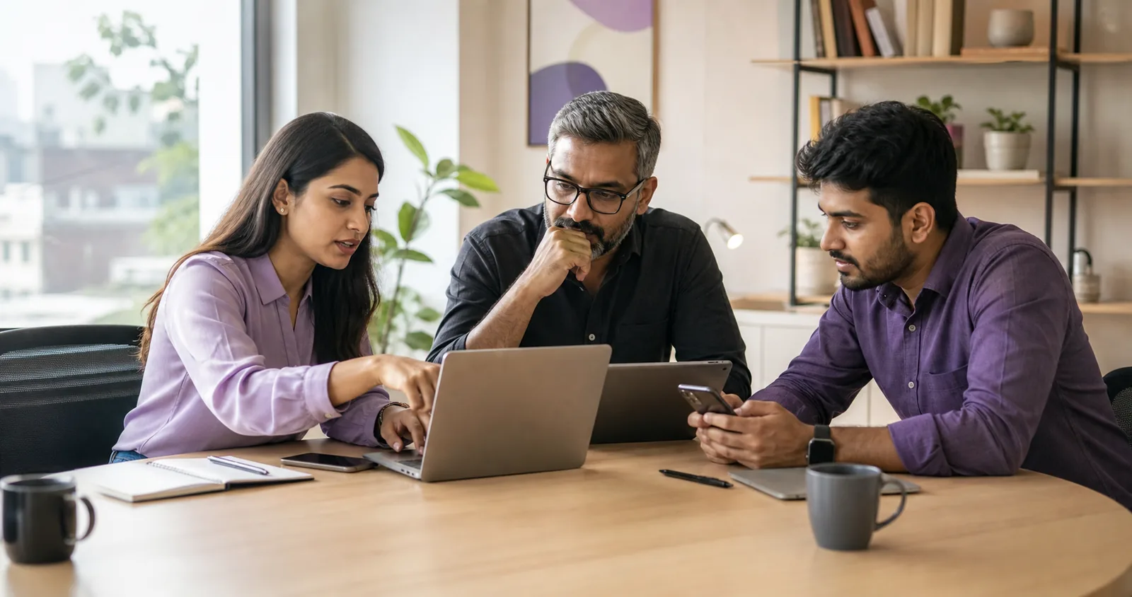 A GroClicks planning view connecting customer research, content and measurable growth